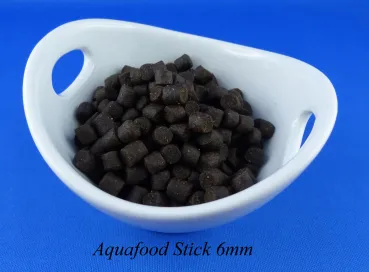 Aquafood Stick 6mm für ausgewachsene Axolotl und Cichliden